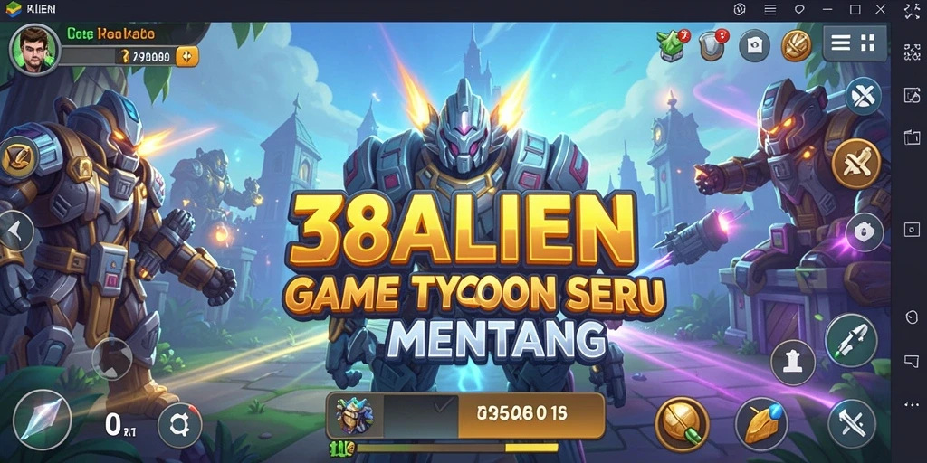 Screenshot gameplay 138ALIEN menunjukkan aktivitas pengelolaan bisnis yang seru.