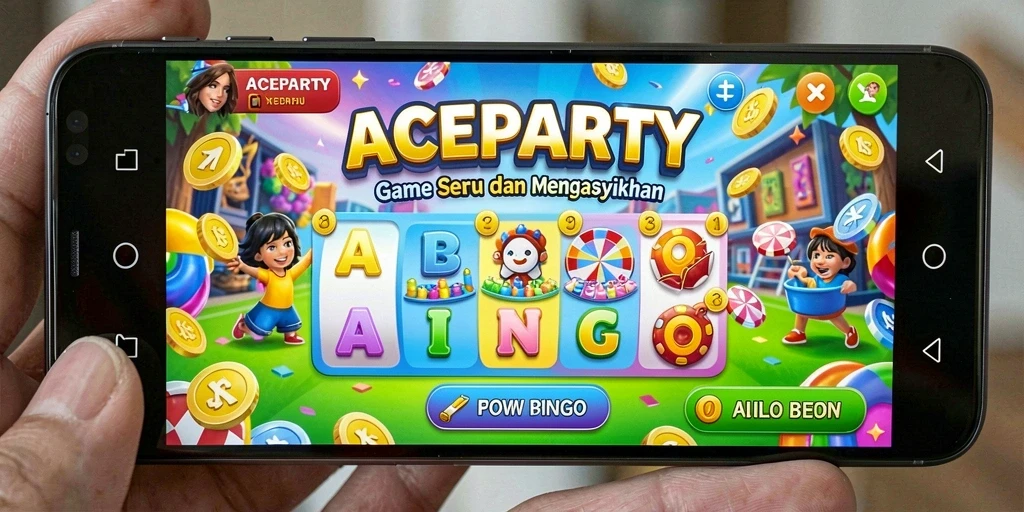 Screenshot permainan Bingo yang seru di ACEPARTY.