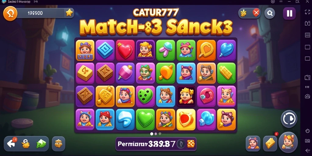 Tangkapan layar gameplay CATUR777 yang seru dan menarik.