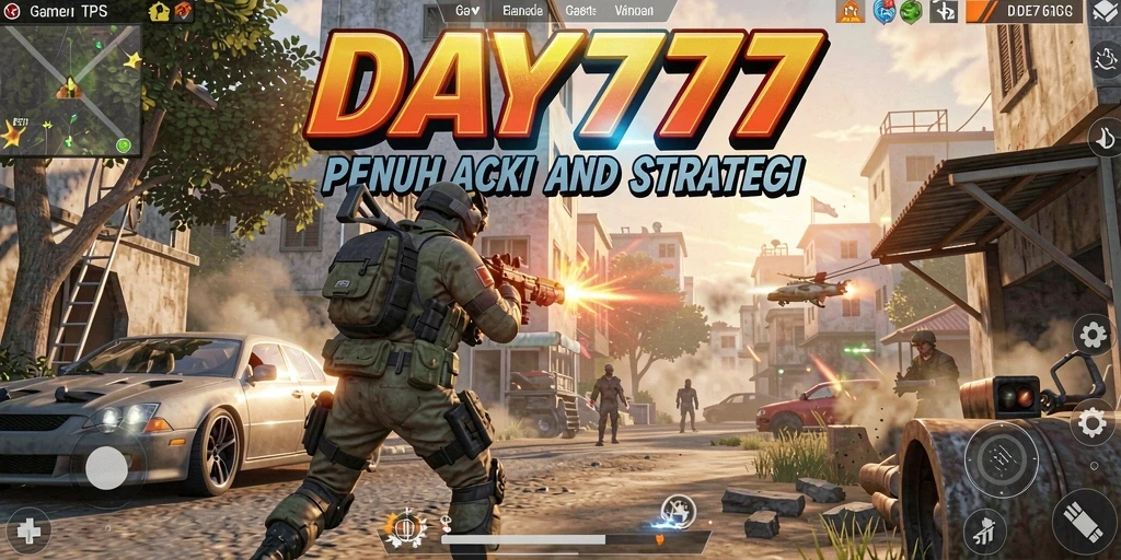 Gameplay seru diajarkan di DAY777, pertempuran yang memukau.