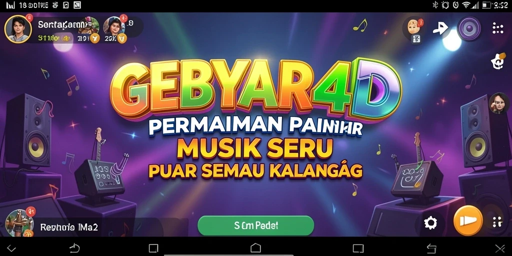 Tampilan menarik dari gameplay GEBYAR4D yang interaktif.