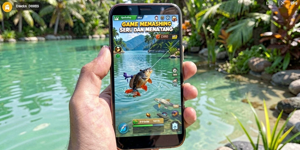 Screenshot gameplay <strong>IDR89</strong> menampilkan pengalaman memancing yang mendebarkan.
