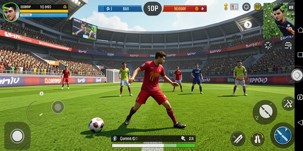 Tampilan gameplay seru dengan grafik menawan di IDRRP.