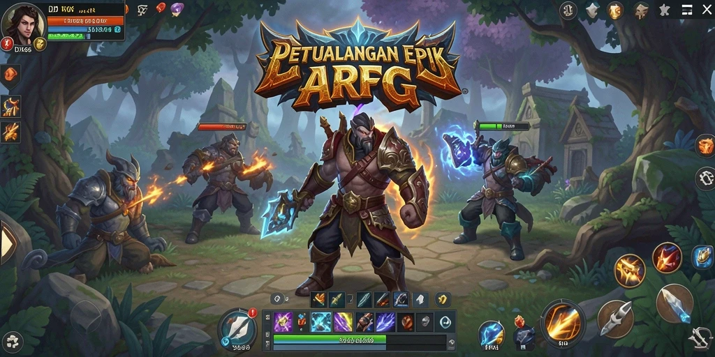 Tampilan gameplay <strong>IDX66</strong> menunjukkan pertempuran yang menegangkan dan karakter yang beragam.