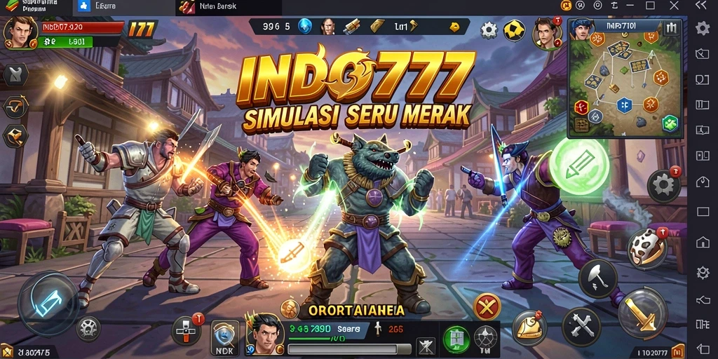 Tampilan gameplay menarik dari INDO777 yang menunjukkan pengalaman simulasi yang mendalam.