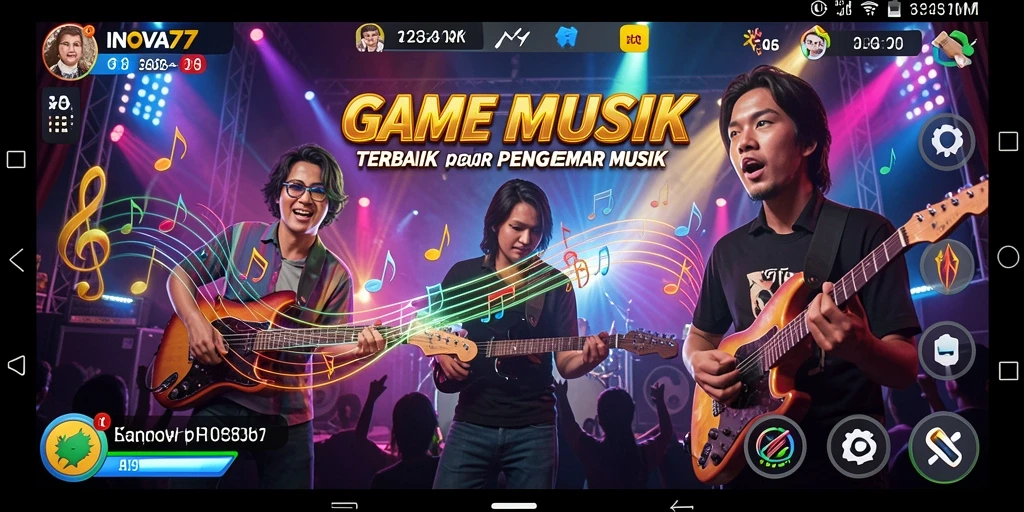 Tampilan gameplay INOVA77 yang menarik dan dinamis.