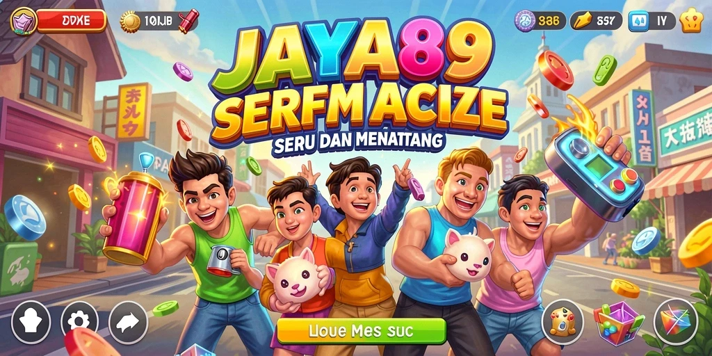 Tangkapan layar menunjukkan aksi menegangkan dalam gameplay Arcade JAYA89.