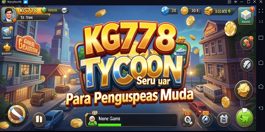 Screenshot KG778 menampilkan gameplay Tycoon yang seru dan mendidik.