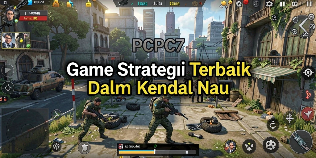 Tampilan gameplay PCPC7 yang menarik dan penuh strategi.