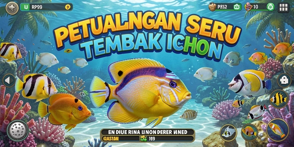 Tampilan gameplay RP99 yang penuh warna dan menegangkan.