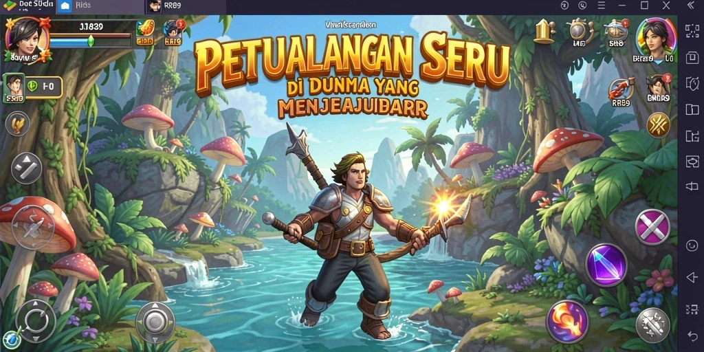 Gameplay seru dan menantang di dunia RR89.