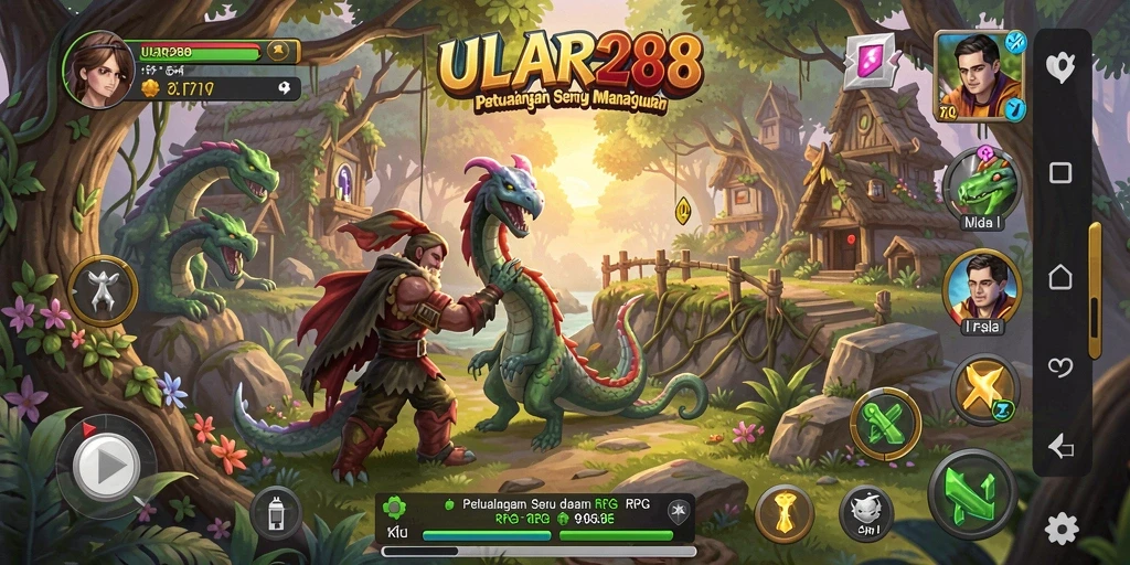 Gameplay RPG ULAR288 yang menarik dan mendebarkan.