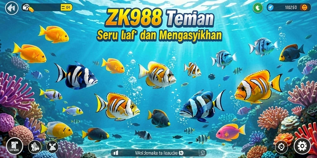 Tampilan gameplay ZK988 yang seru dan menantang.